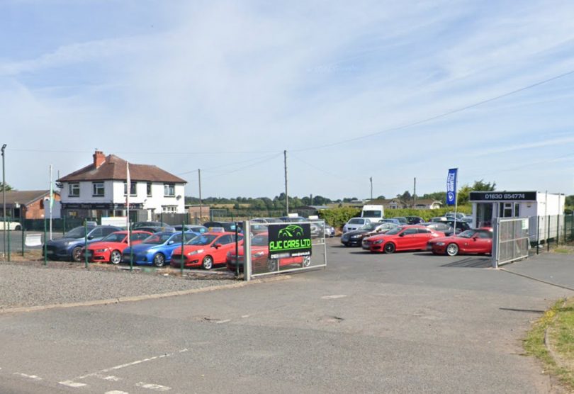 AJC Cars Ltd on the A41 Chester Road. Image: Google Street View