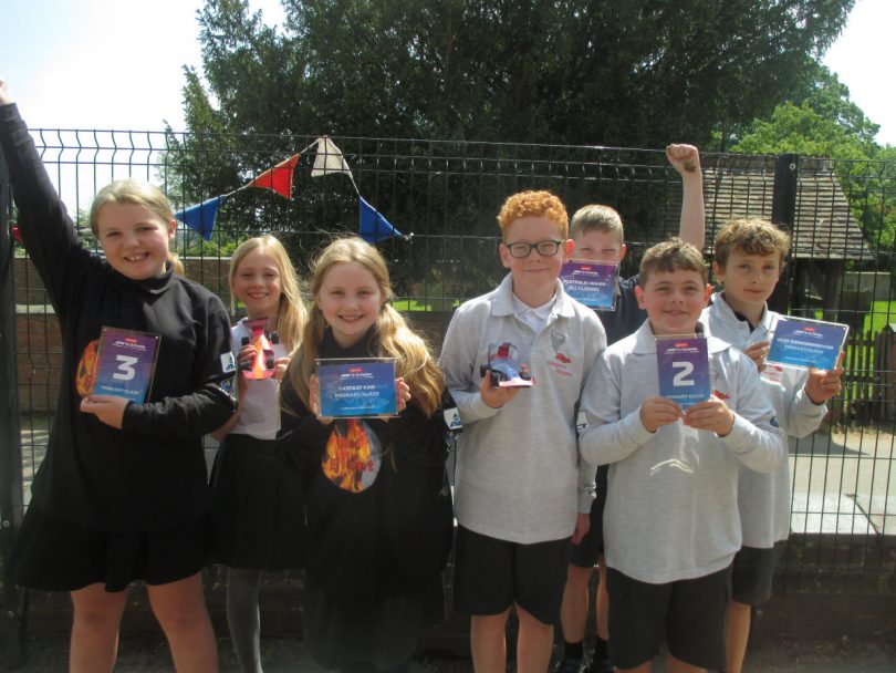 The Moreton Say Primary School teams, Dangerous Tornadoes and Red Planet