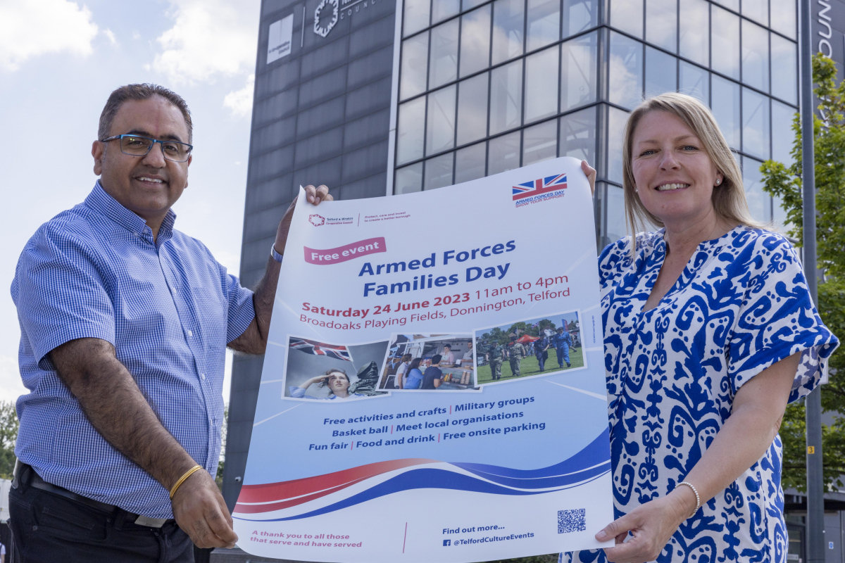 Events mark Armed Forces Day in Shropshire