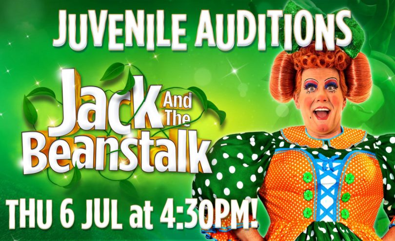 Jack and the Beanstalk auditions will be held at Theatre Severn