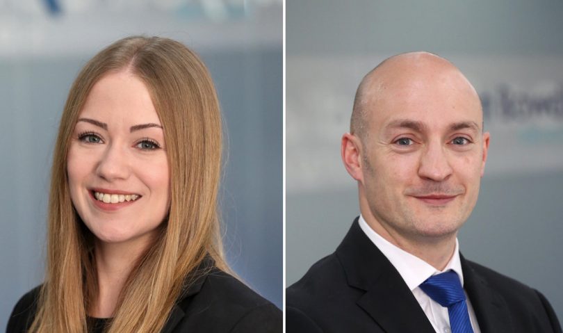 Natasha Gibbons and Adam Hodson, of Lanyon Bowdler