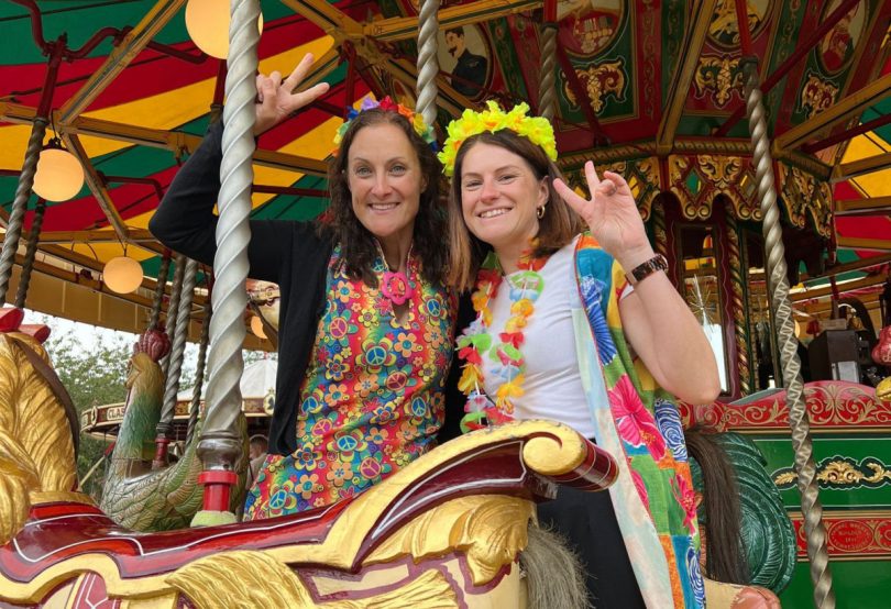 Beth Heath, Director of Fun at Shropshire Festivals and Danielle Gleave, Event Programme Manager at Ironbridge Gorge Museums Trust