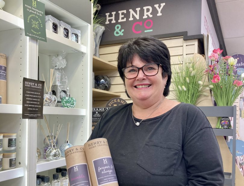 Debbie Richards of card and gift shop Henry and Co in the High Street – one of the 84 Bridgnorth businesses to sign up to the ShopAppy scheme