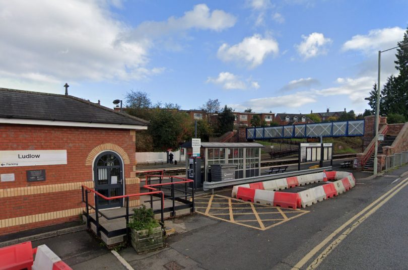 Improvement works including a new lift will take place at Ludlow Railway Station. Image: Google Street View