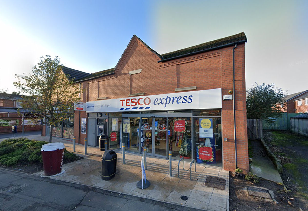 Tesco express in Ditherington, Shrewsbury. Image: Google Street View