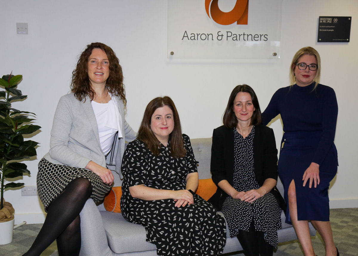 Joanne Parsons, Real Estate Partner, Jennifer Gibson, Employment Law Senior Associate Solicitor, Amy Morris, Wills, Trusts and Tax Senior Associate Solicitor and Zoe Lloyd, Corporate & Commercial Senior Associate Solicitor