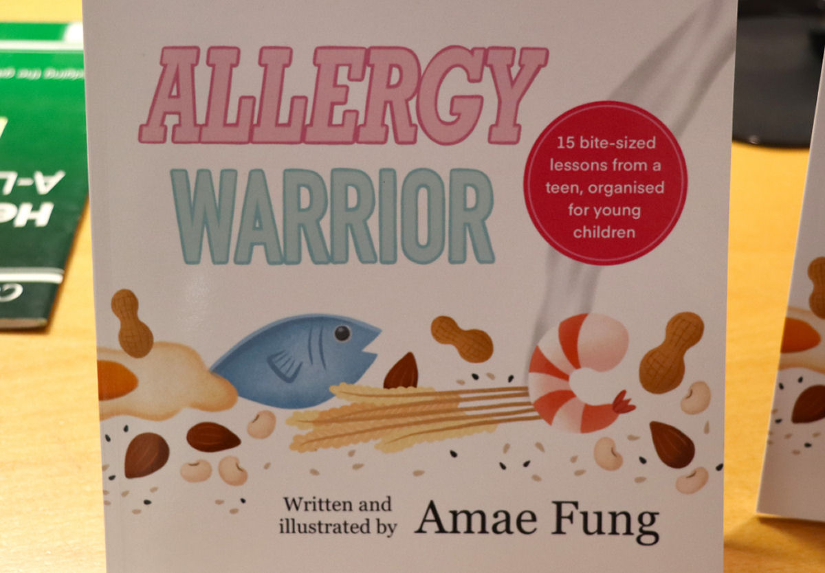 ‘Allergy Warrior’ is a bite-sized guide to food allergies by Amae Fung.