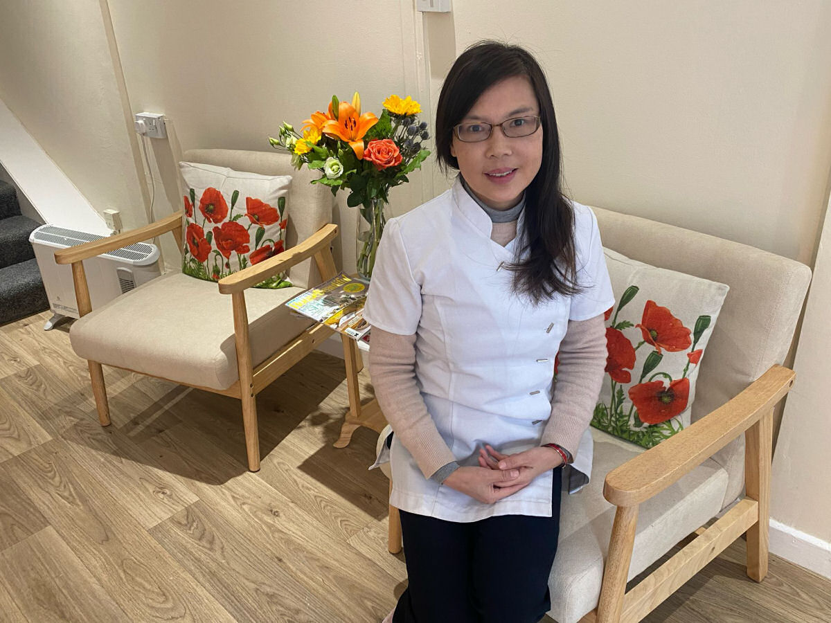 Dr Daian Zou from St John's Acupuncture Clinic