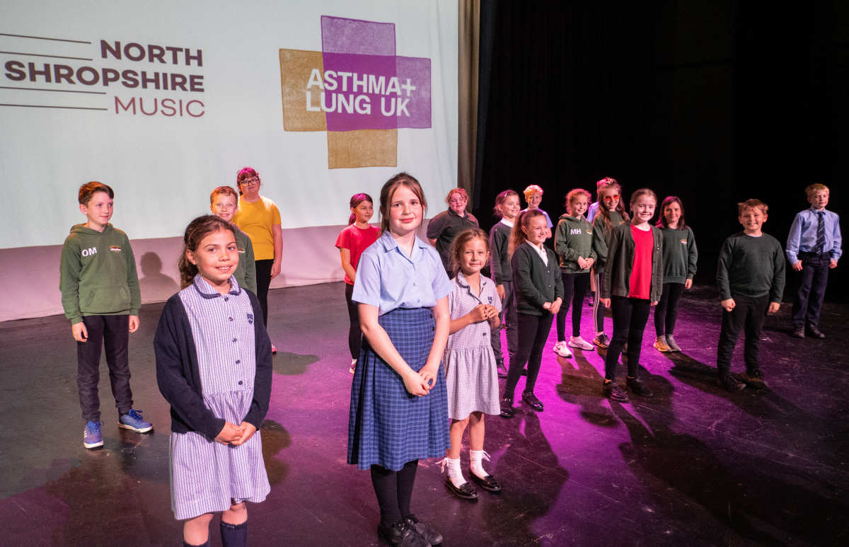 Pupils from across Shropshire and the Marches will take part in the Big Sing at Moreton Hall