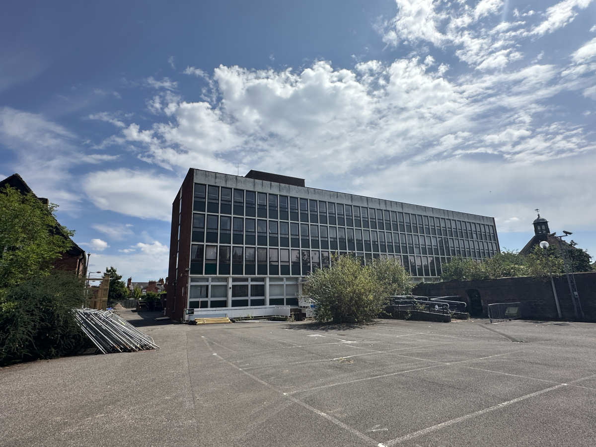 The Whitehall site in Shrewsbury