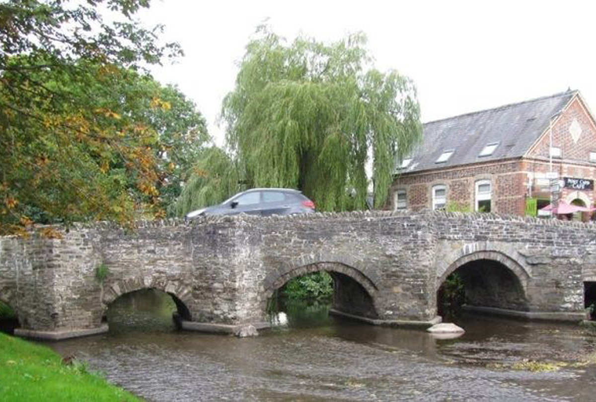 Clun Bridge will be closed for repair work. Photo: Shropshire Council