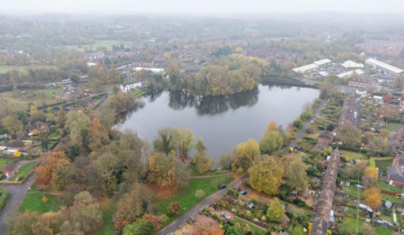 Horsehay and Simpsons Pools in Horsehay. Photo: Telford & Wrekin Council