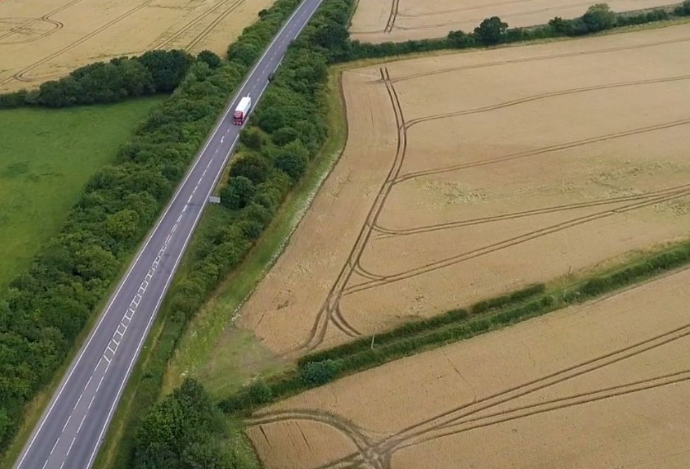 Work is taking place on the A41 between Forton Roundabout and Sambrook crossroad. Photo: Telford & Wrekin Council