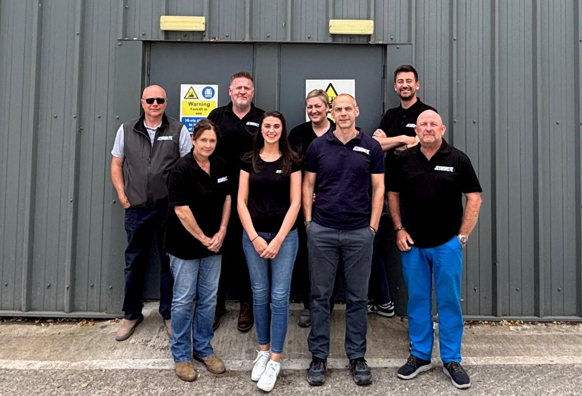 Jesmonite staff at the HQ in Bishop's Castle
