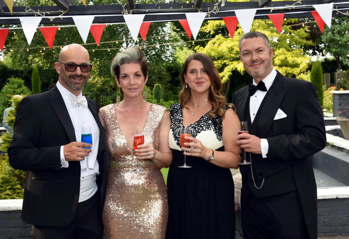 Revellers enjoyed the Greatest Show summer ball