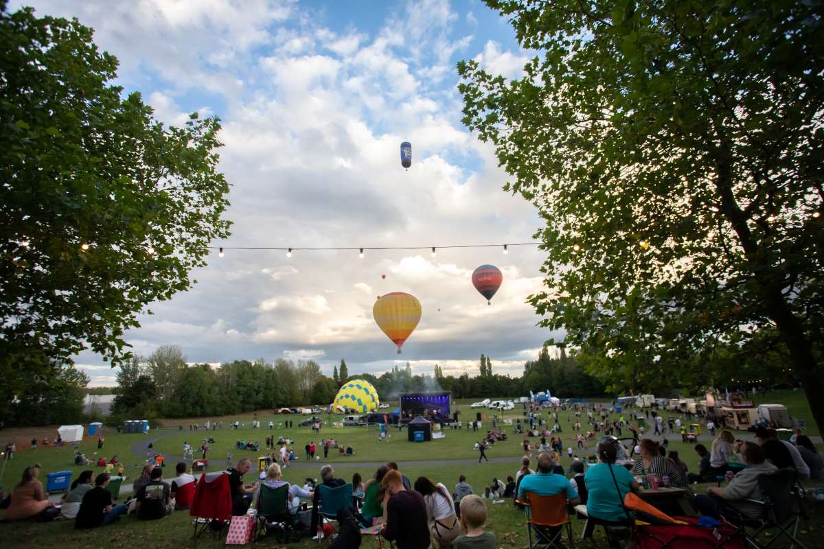 The Balloon Fiesta will be taking place in Telford Town Park. Photo: Telford & Wrekin Council