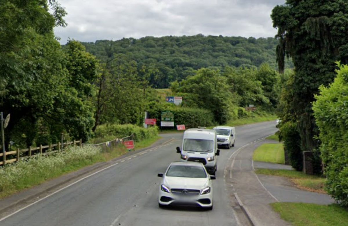 The works will take place on the Much Wenlock Road at Buildwas. Image: Google Street View