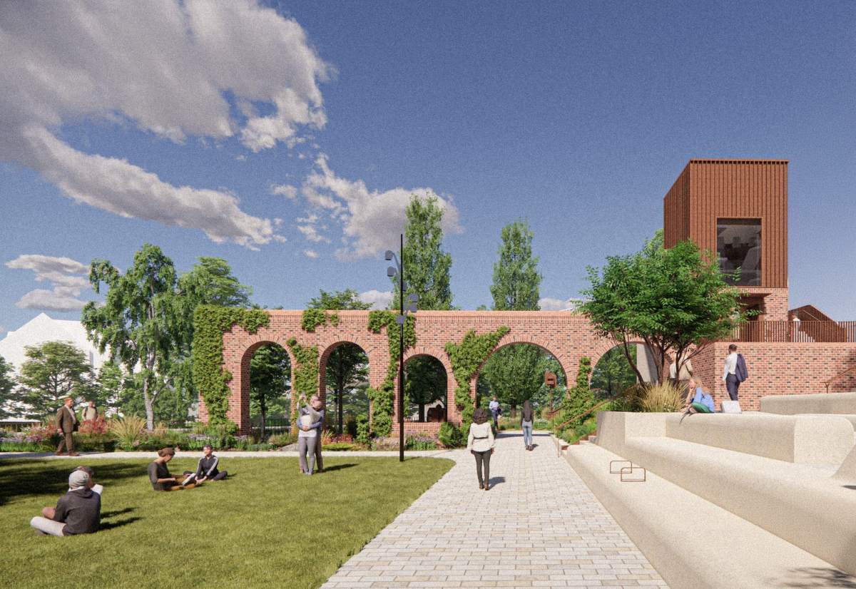A visual of the new park in Shrewsbury. Image: courtesy of Spacehub