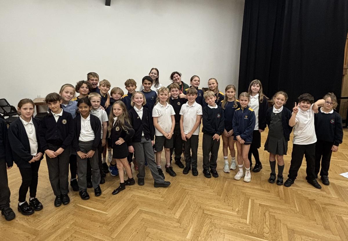 The multi-school project features around 30 pupils from four different primary and secondary schools
