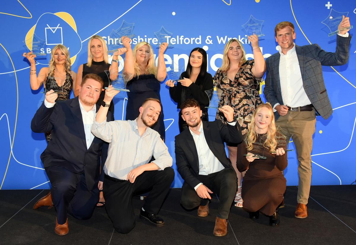 The 2025 Shropshire Telford & Wrekin Apprenticeship Award winners
