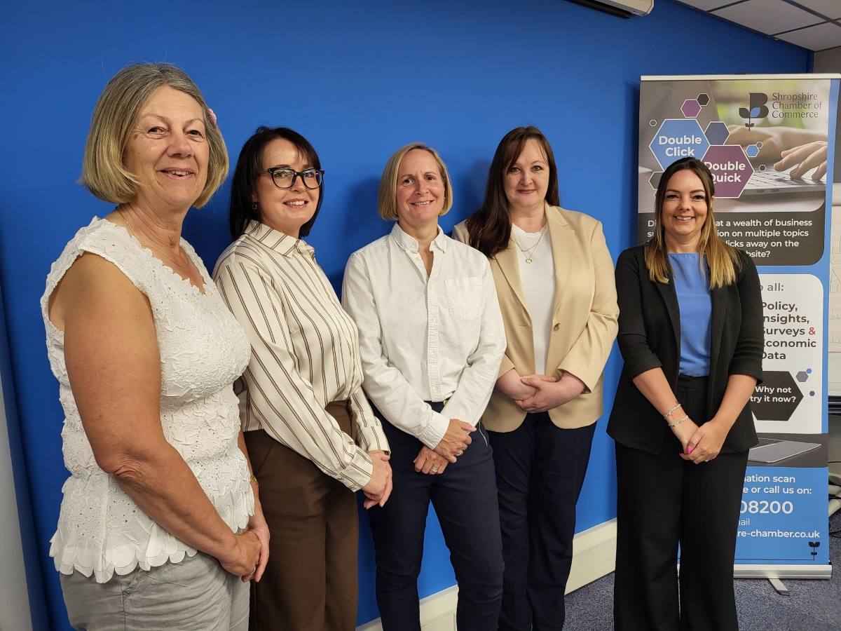 The Shropshire Chamber leadership team