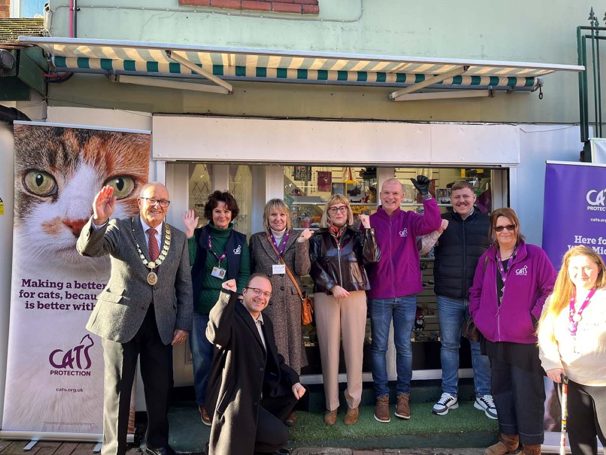 Councillor Reg Snell, Tracy Hitchcock, Herlander Alcobia, Dee Cook, Carol Bland, Rob Hall, Connor Tromans, Claire Tippett and Sarah Clowes