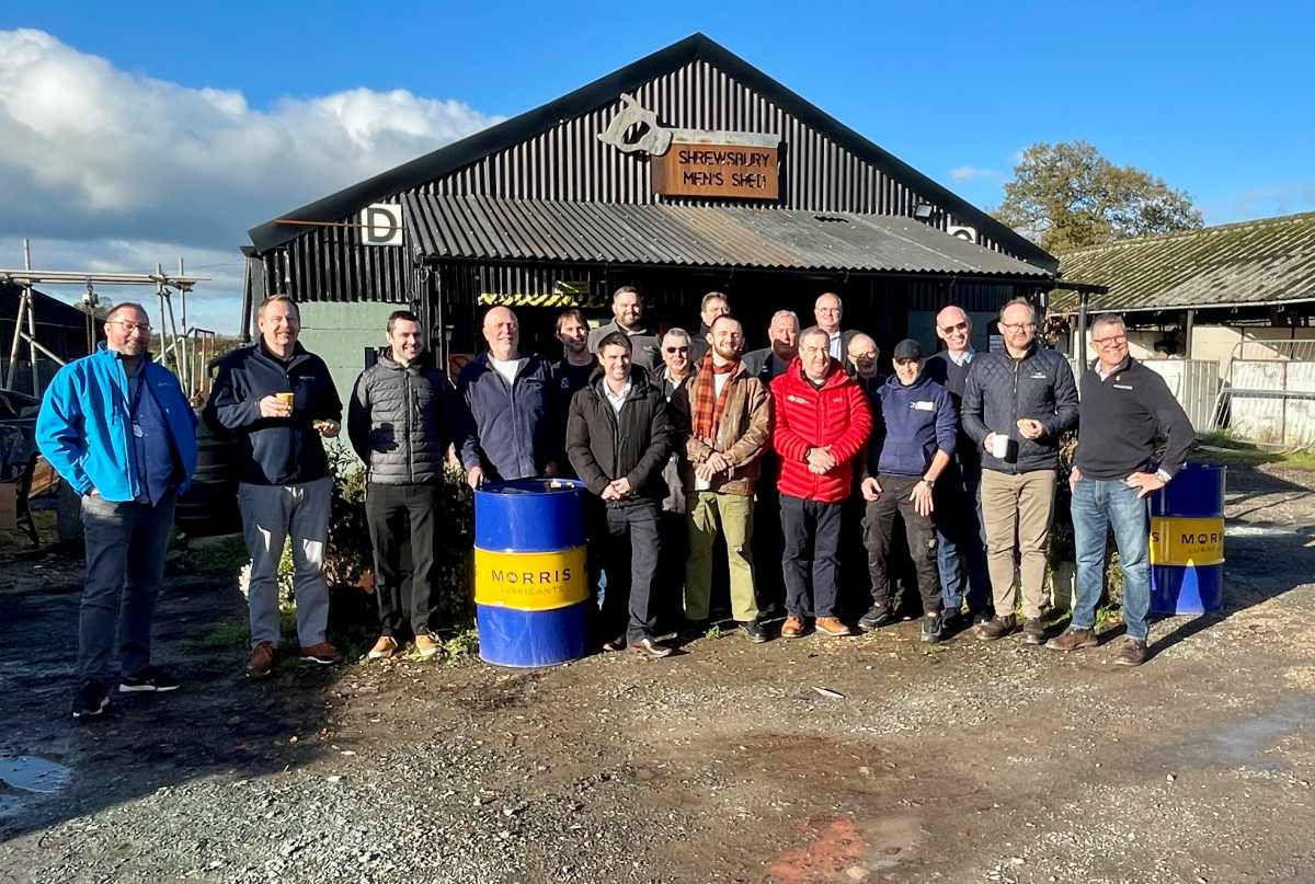 Delegates at the International Men’s Day event, at Shrewsbury Men’s Shed