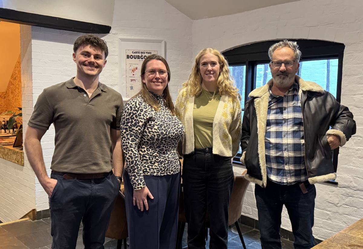 Pictured are Josh Welch, Laura Scotland, Emma Molyneux and Graham Holbrook