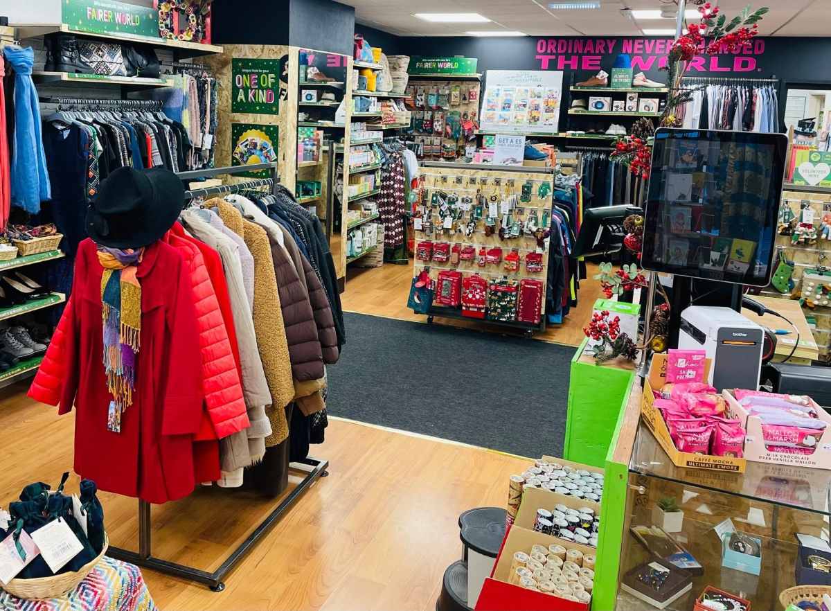 The new look Oxfam store on High Street in Shrewsbury